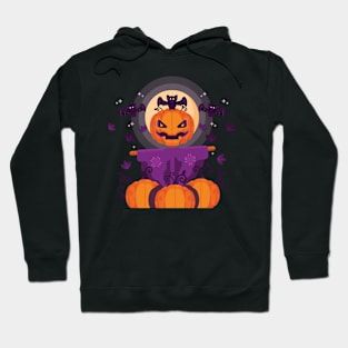 SCARECROW AND BATS, HALLOWEEN HAS ALREADY STARTED 2024 Hoodie